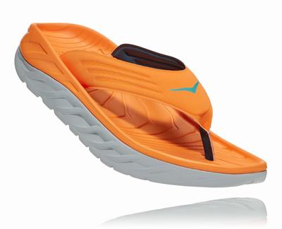 Hoka One One ORA Recovery Flip Férfi Ortopéd Cipő - Narancssárga [H6204-819]